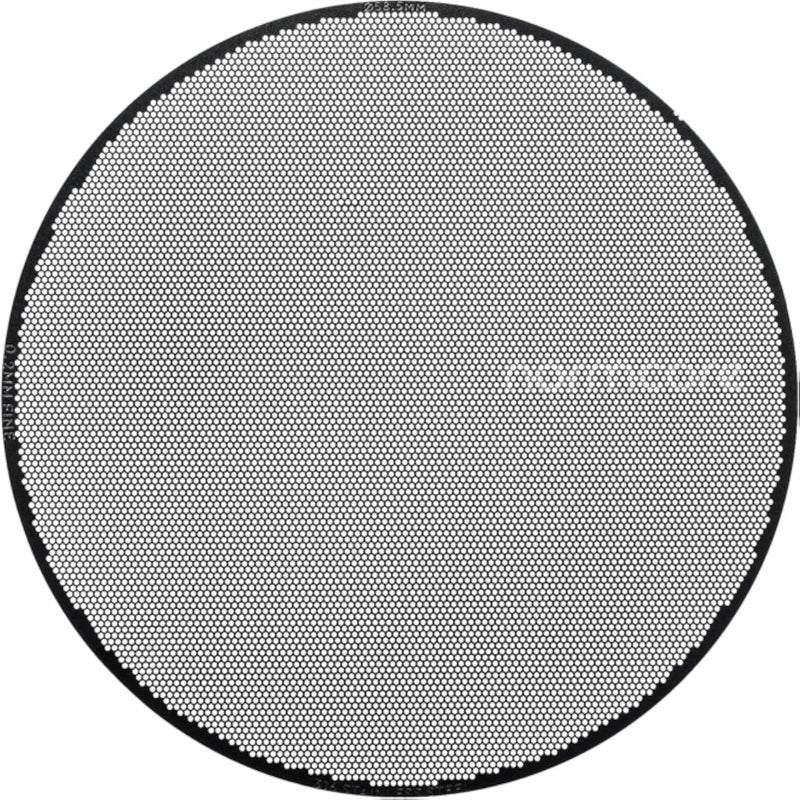 Normcore 58.5mm Ultra-Slim 0.2 mm Puck Screen - Lower Shower Screen - Metal Coffee Reusable Filter for 58mm Portafilter - 200-micron Laser etched - 316 Stainless Steel with Titanium PVD Coating